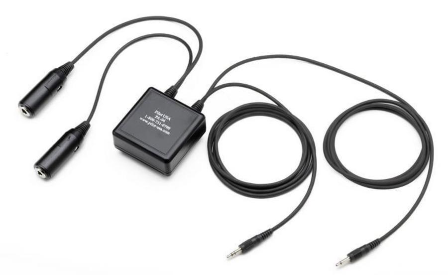 Adapter – GA headset to PC/Flight Sim and Airline Pax – PA96 image 0